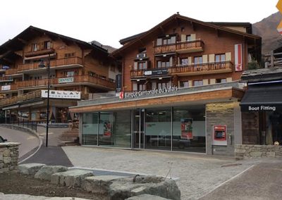 Transformation Banque Cantonale du Valais de Verbier