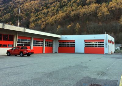 Agrandissement local du feu