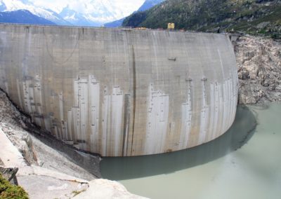 Assainissement  du barrage  d’Emosson